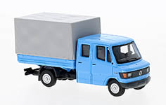 36951 - H0 - Mercedes L 307 D Doka blau, 1988